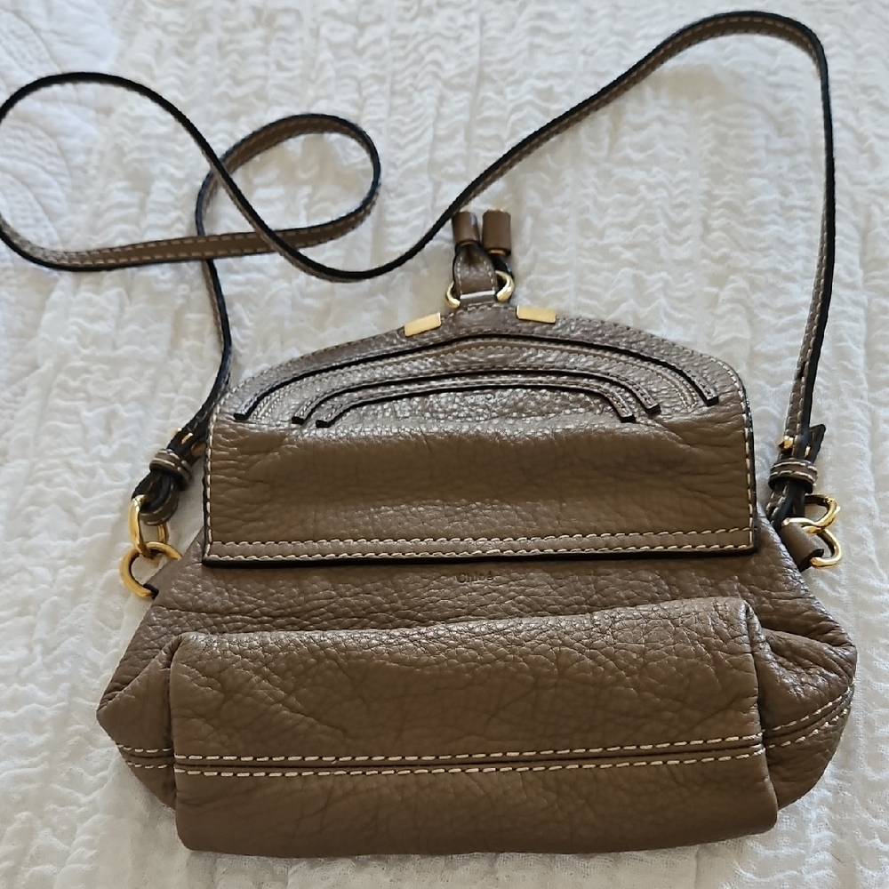Brown Leather Crossbody Bag - Picture 4 of 4
